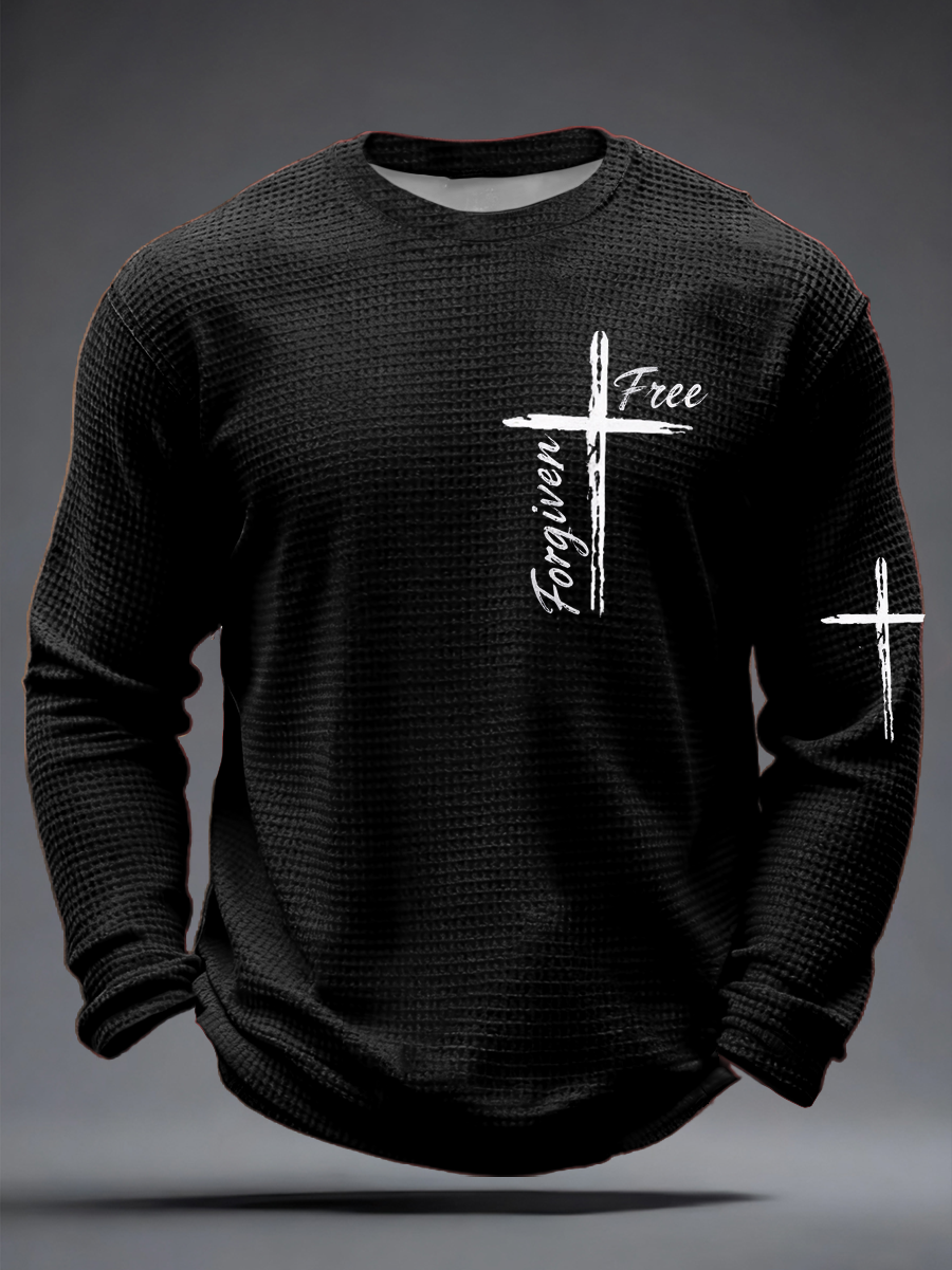 Men's Faith Waffle Long Sleeve T-Shirt