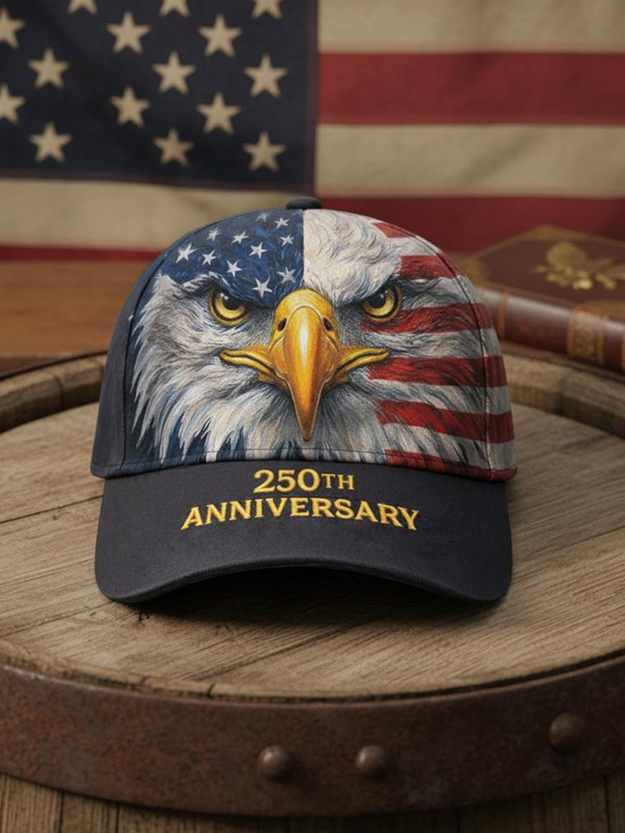 Unisex 250th Anniversary of Freedom Print Hat