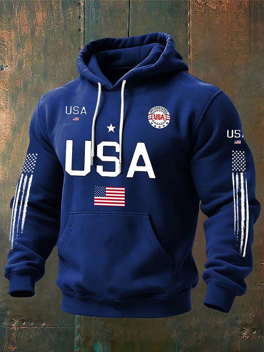 Men's USA Patriotic Hoodies