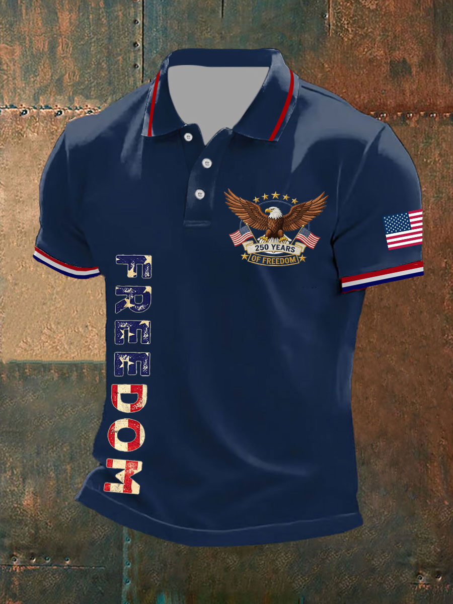 Men's 250th Printed Casual Top