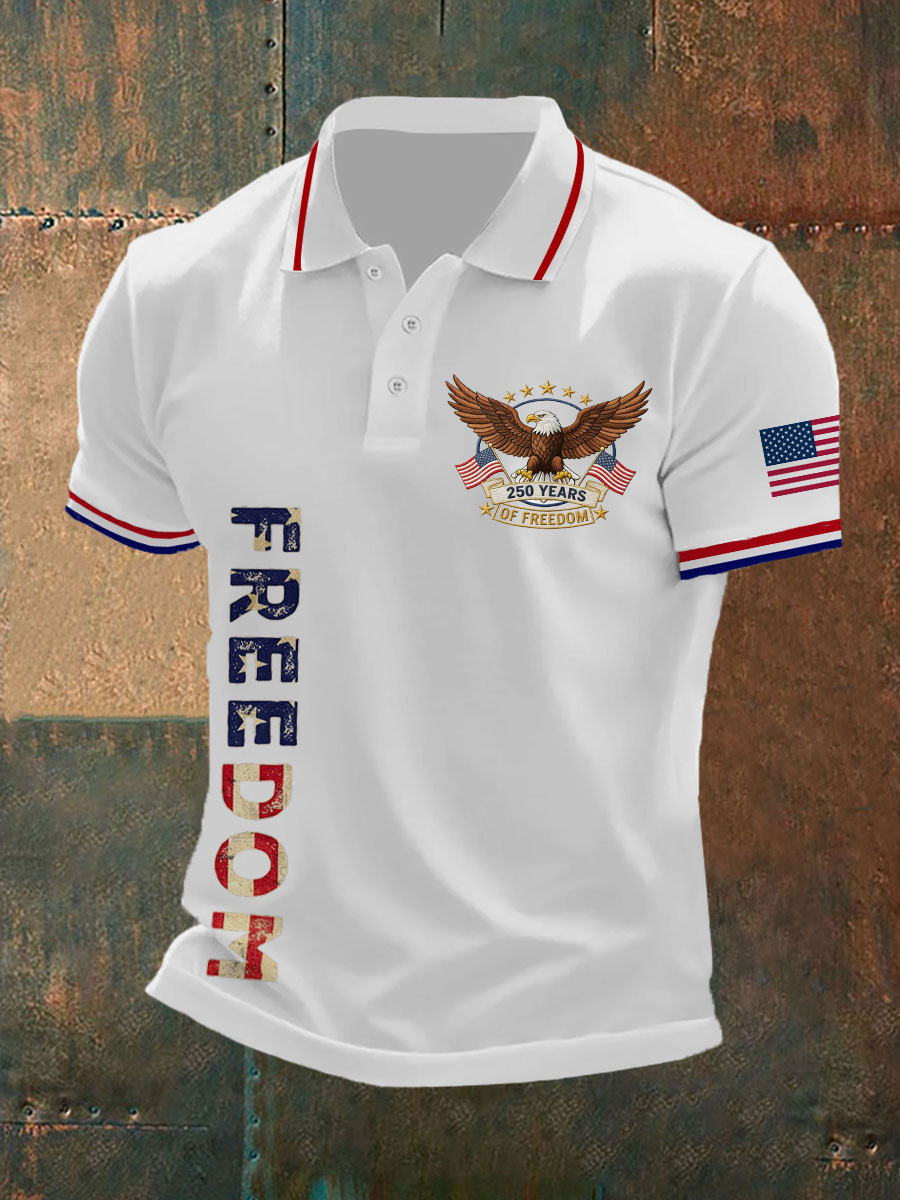 Men's 250th Printed Casual Top