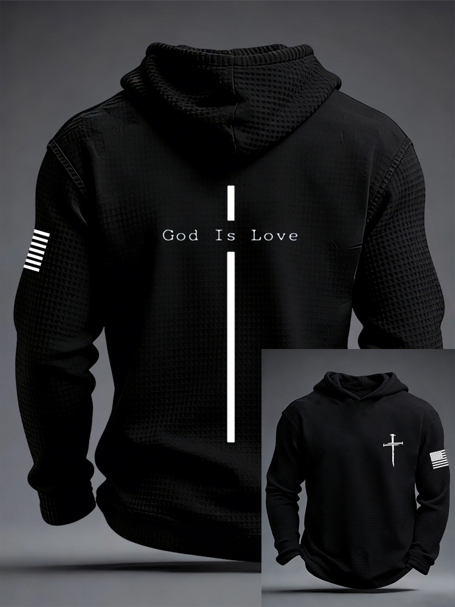 Men's Faith Waffle Hoodie