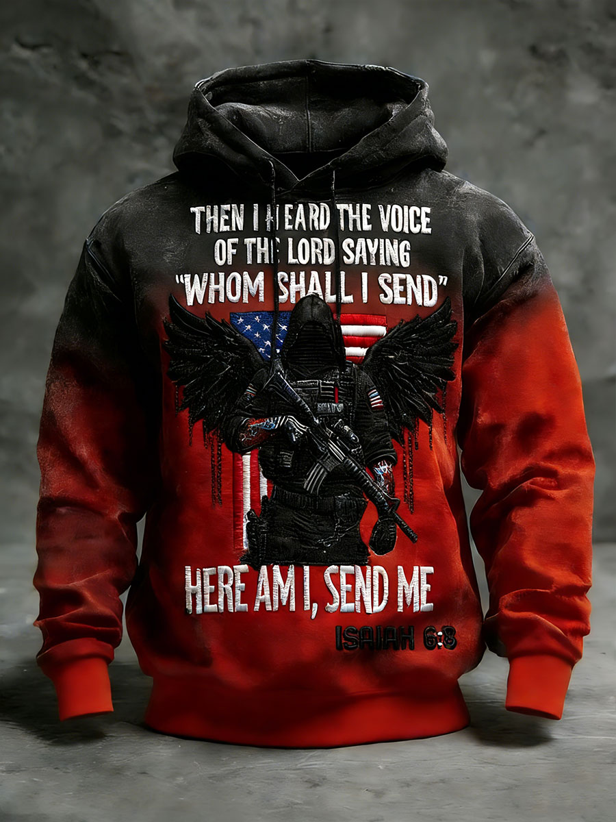 Men's 'here am I, Send me' Hoodies