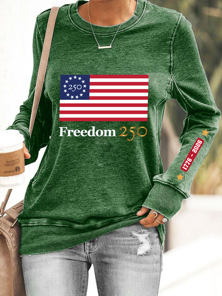 Women's 250th Anniversary Print Sweatshirt