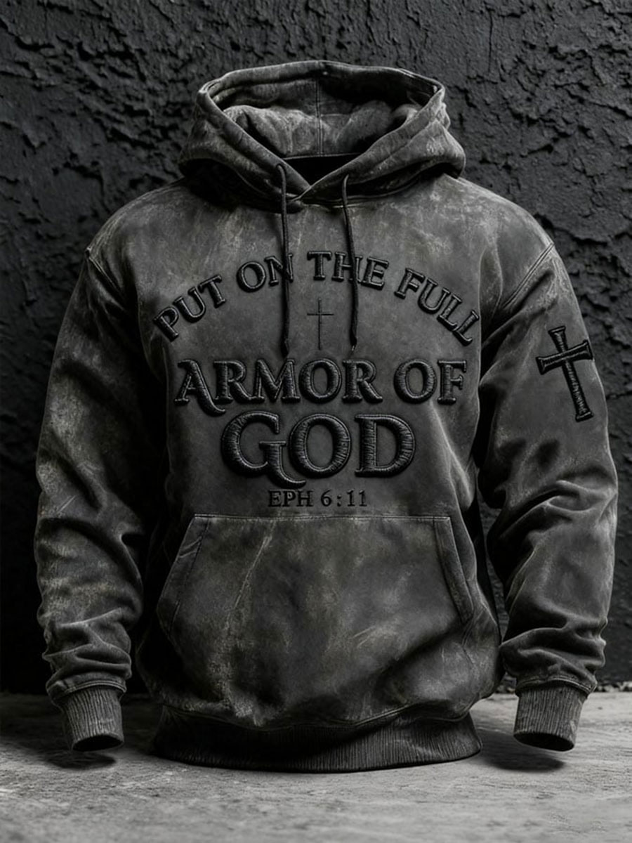 Men's Put On The Full Armor Of God Hoodie