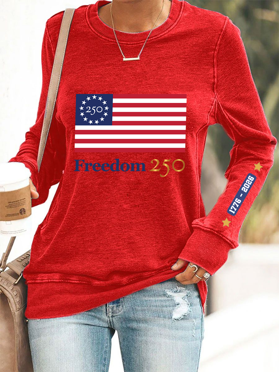 Women's 250th Anniversary Print Sweatshirt