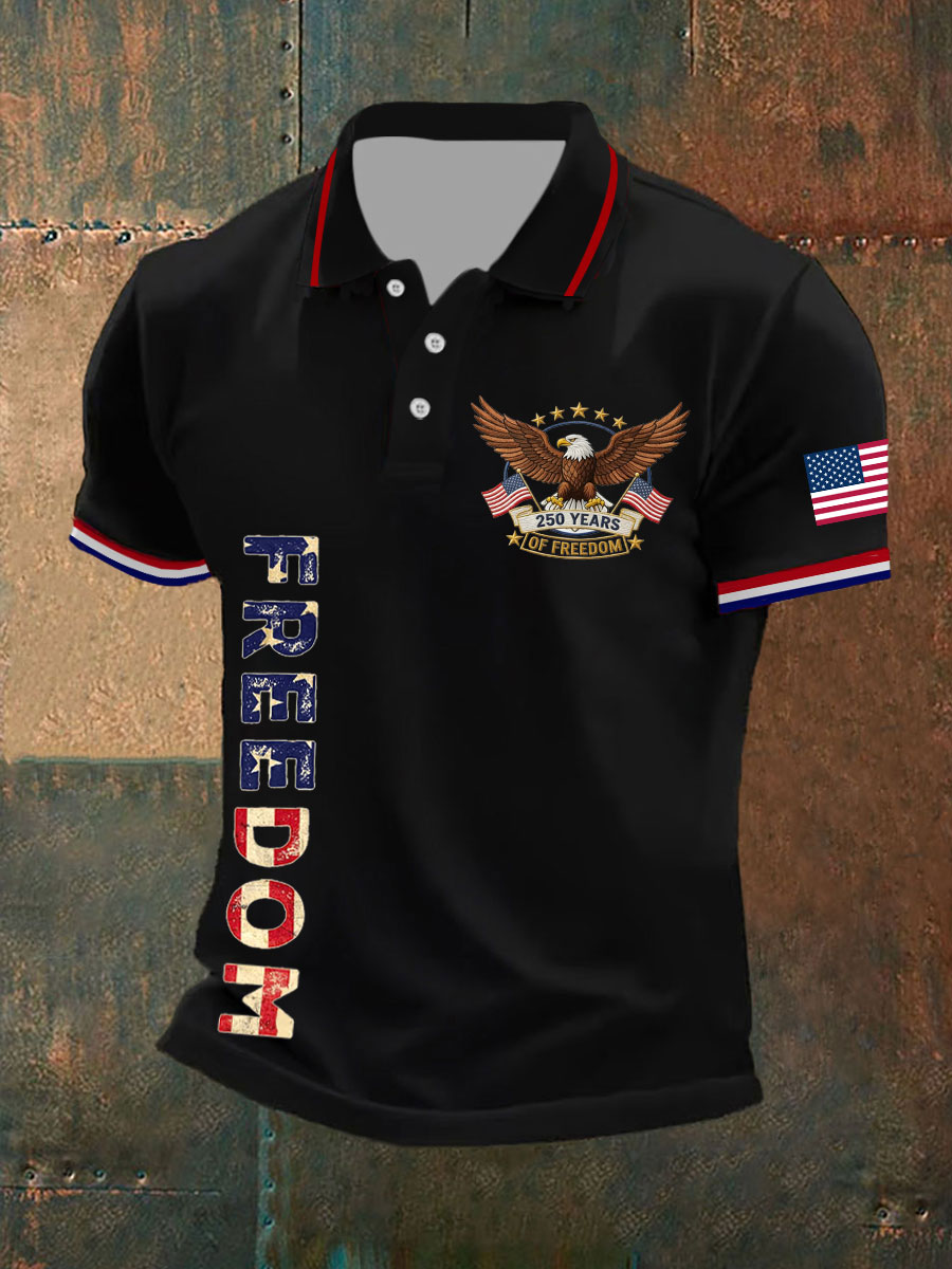 Men's 250th Printed Casual Top