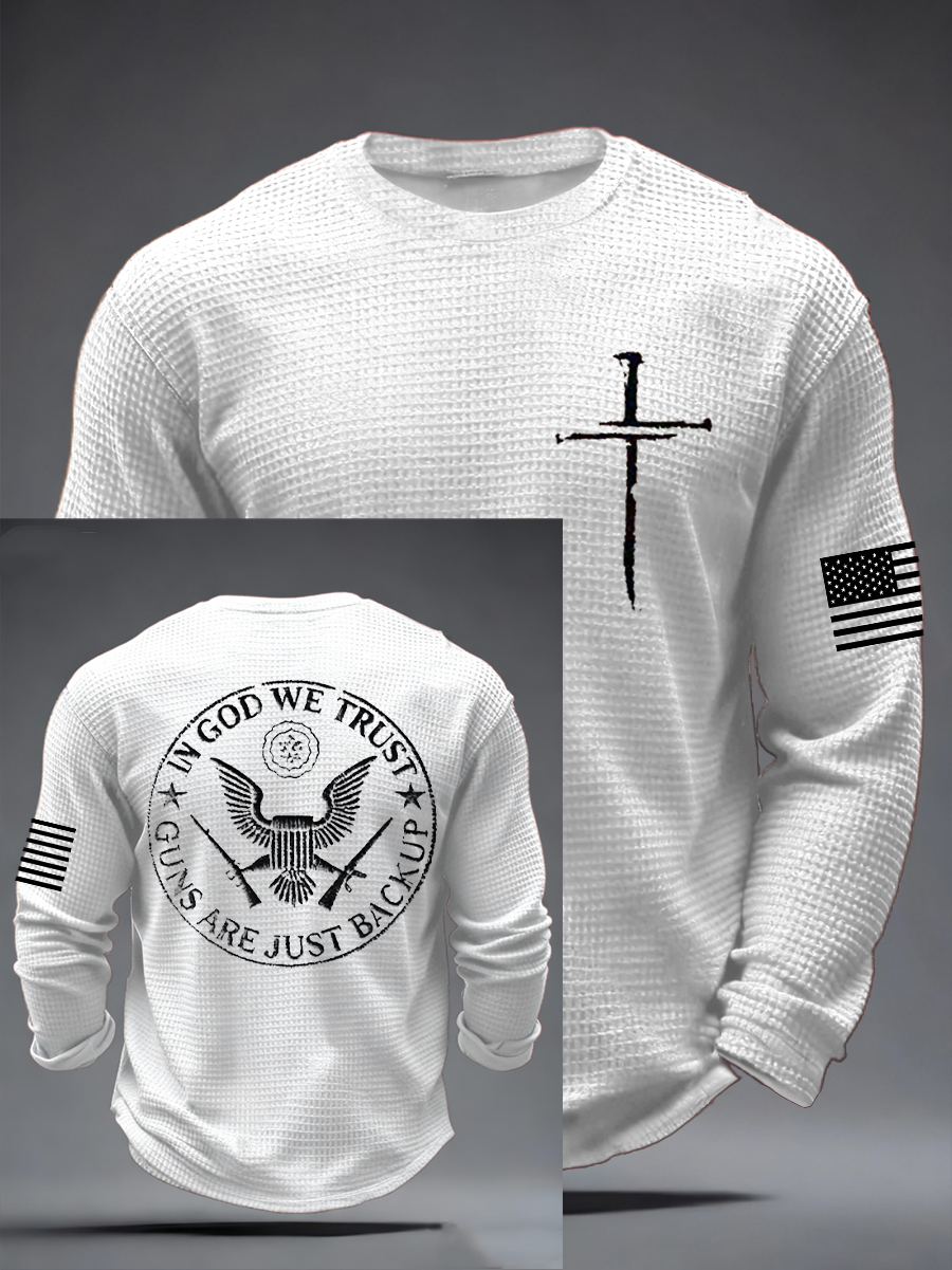Men's Faith Waffle Long Sleeve T-Shirt