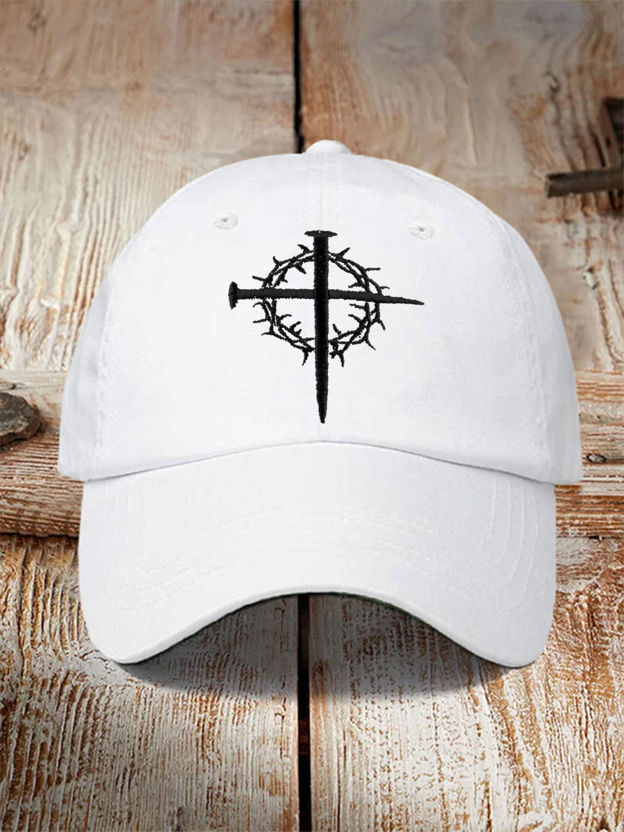 Unisex Cross Faith Print Hat