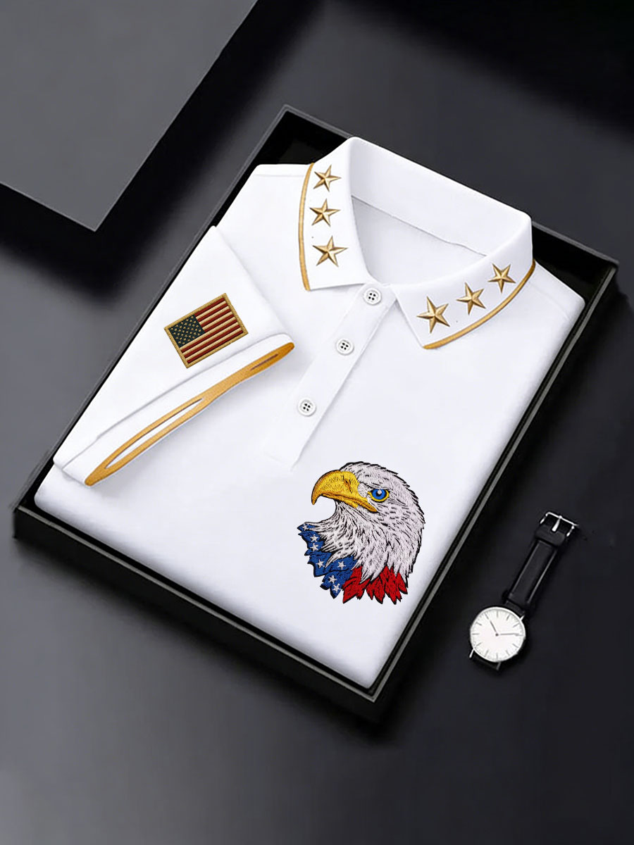 Men's 250 Years Flag Eagle Tops