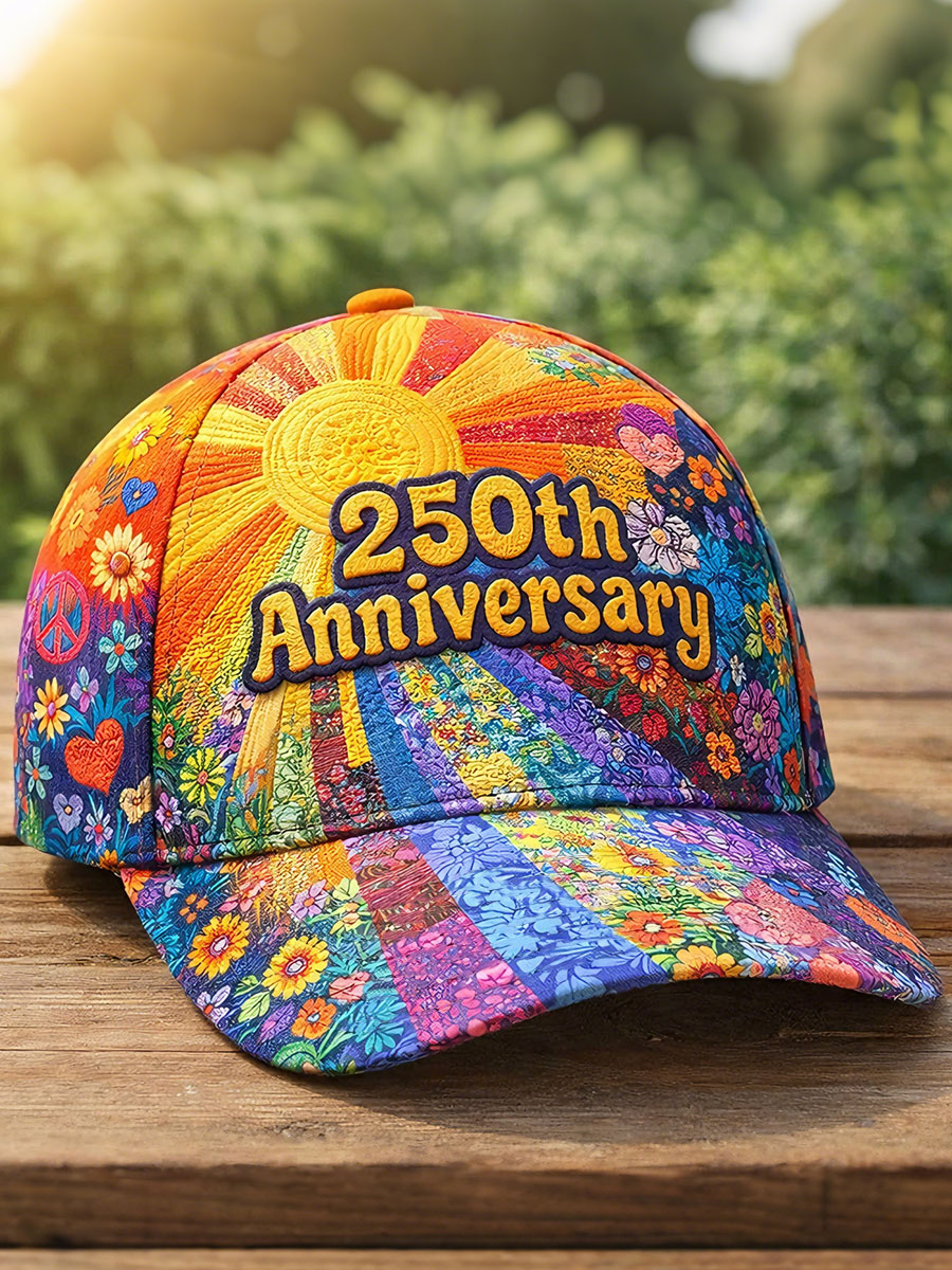 250th Anniversary Hippie Unisex Hats