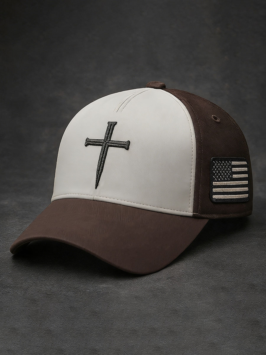 Unisex Faith Cross Print Hat