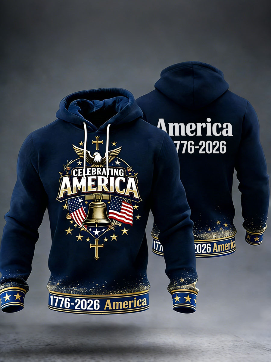 Men's Celebrating America 1776-2026 Hoodies