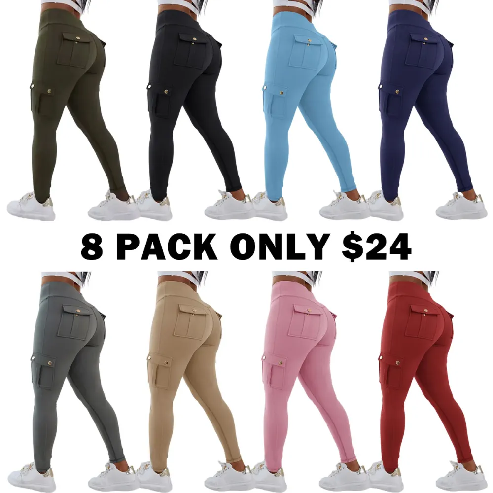 🎉Valentine's Day Special: Free Shipping🚚Women's Butt Lifting Leggings with Flap Pockets