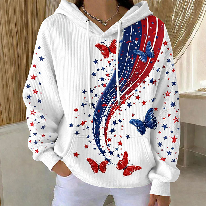 🎉Valentine's Day Special: Free Shipping🚚250th Anniversary Of The United States Art Print Casual Hoodie