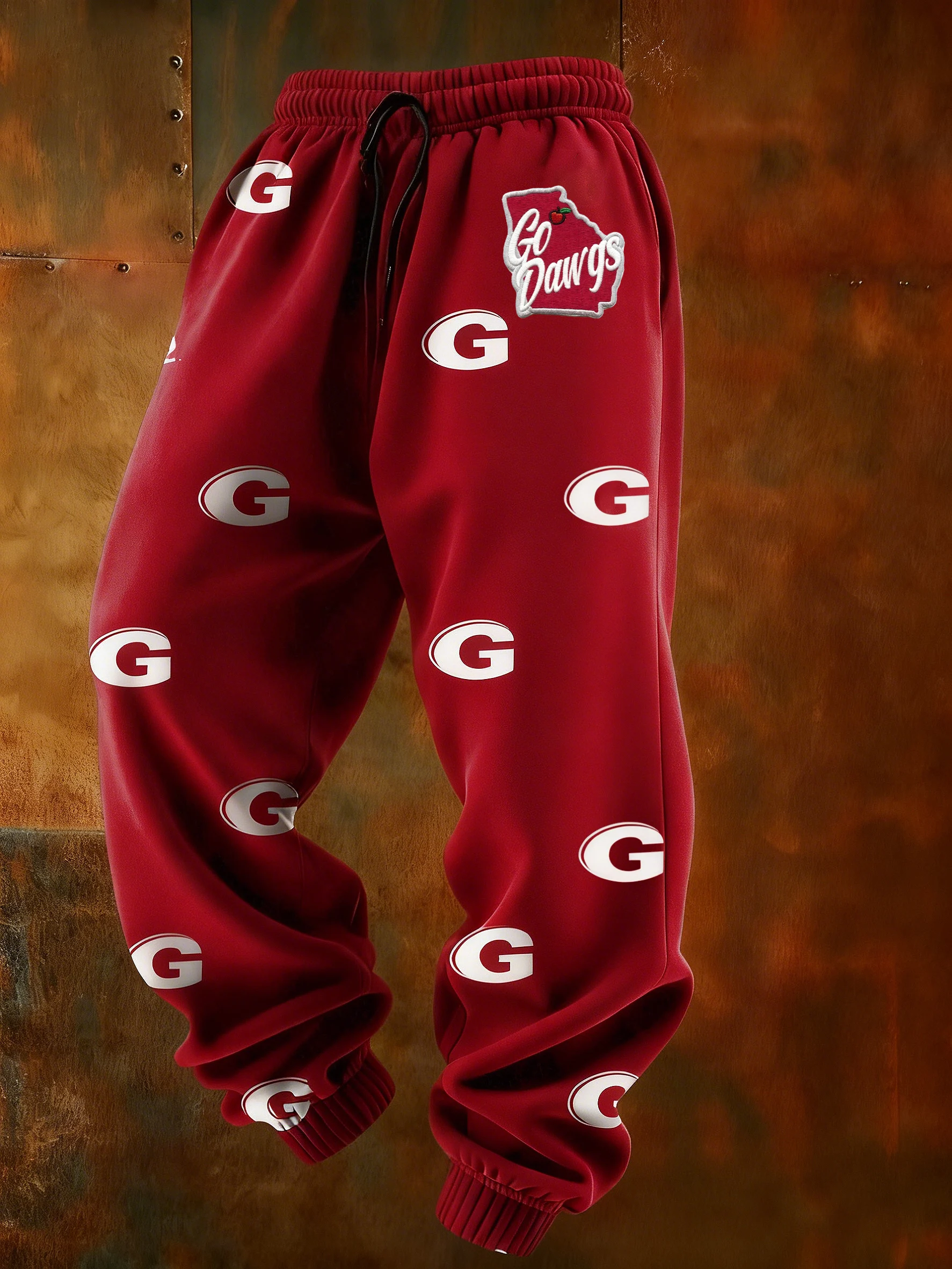 Men's Rugby Print Trousers