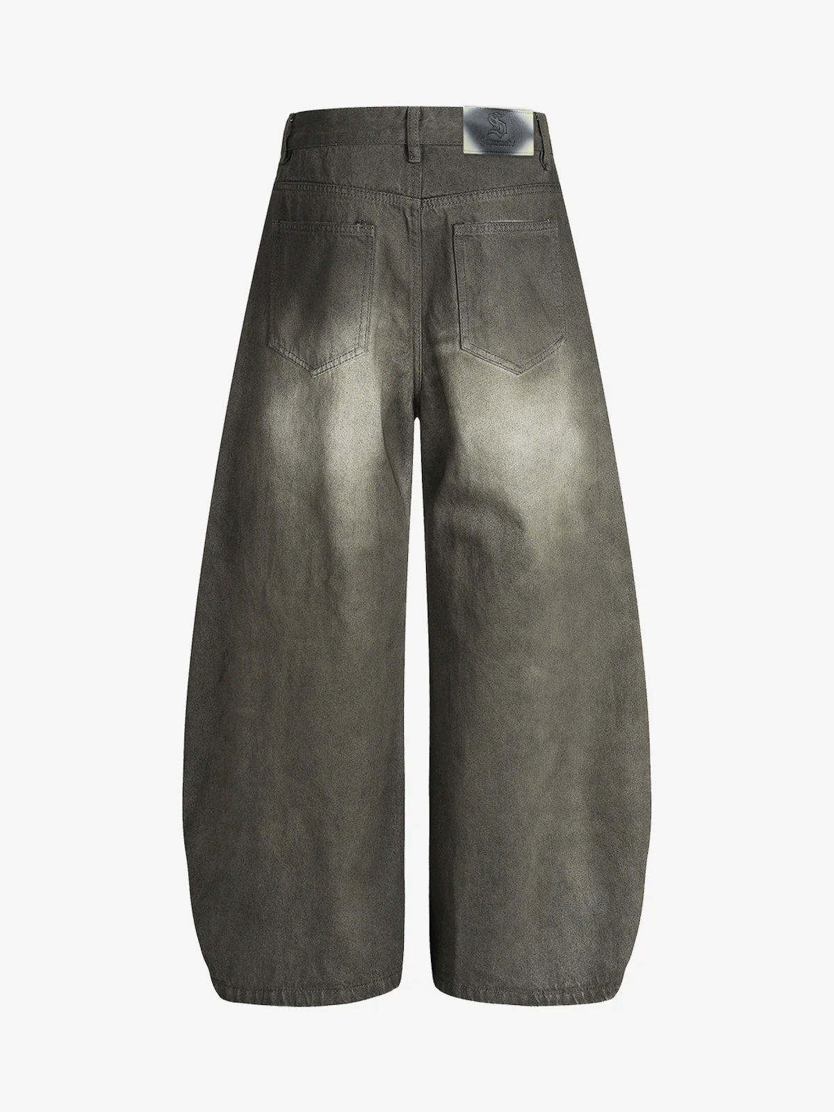 Vintage Faded Wide Barrel Jeans