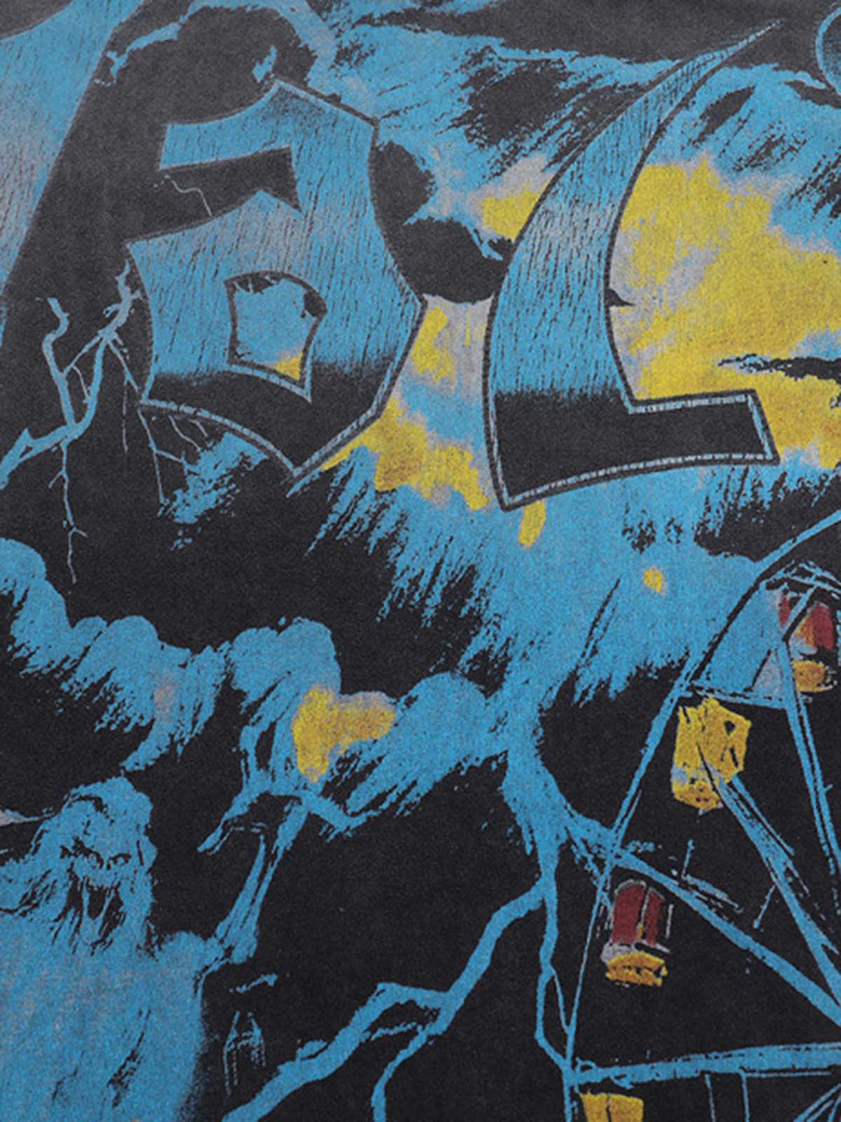 Punk Painted Amusement Park Print T-Shirt