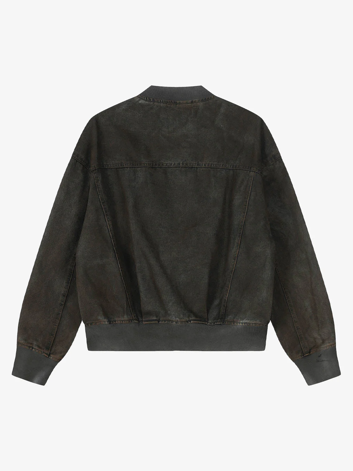 Retro Wasteland Dirty Dyed Denim Jacket