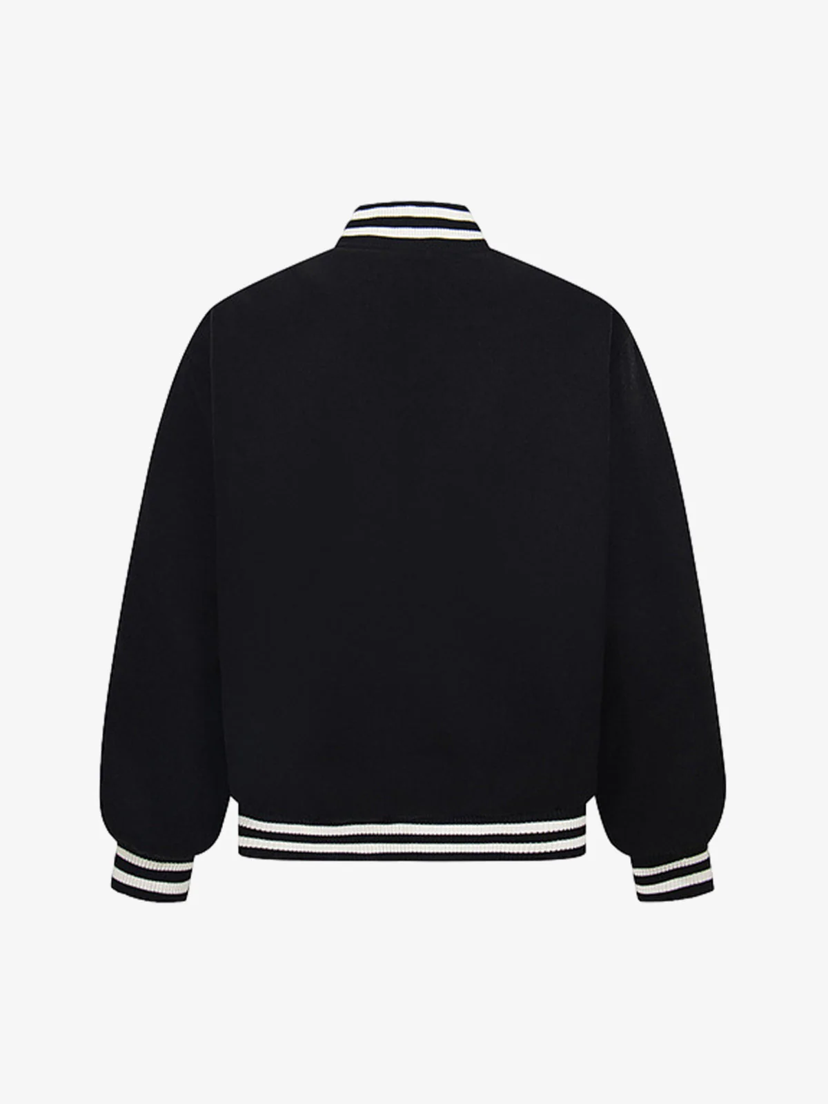 Vintage Patchwork Leather Baseball Jacket