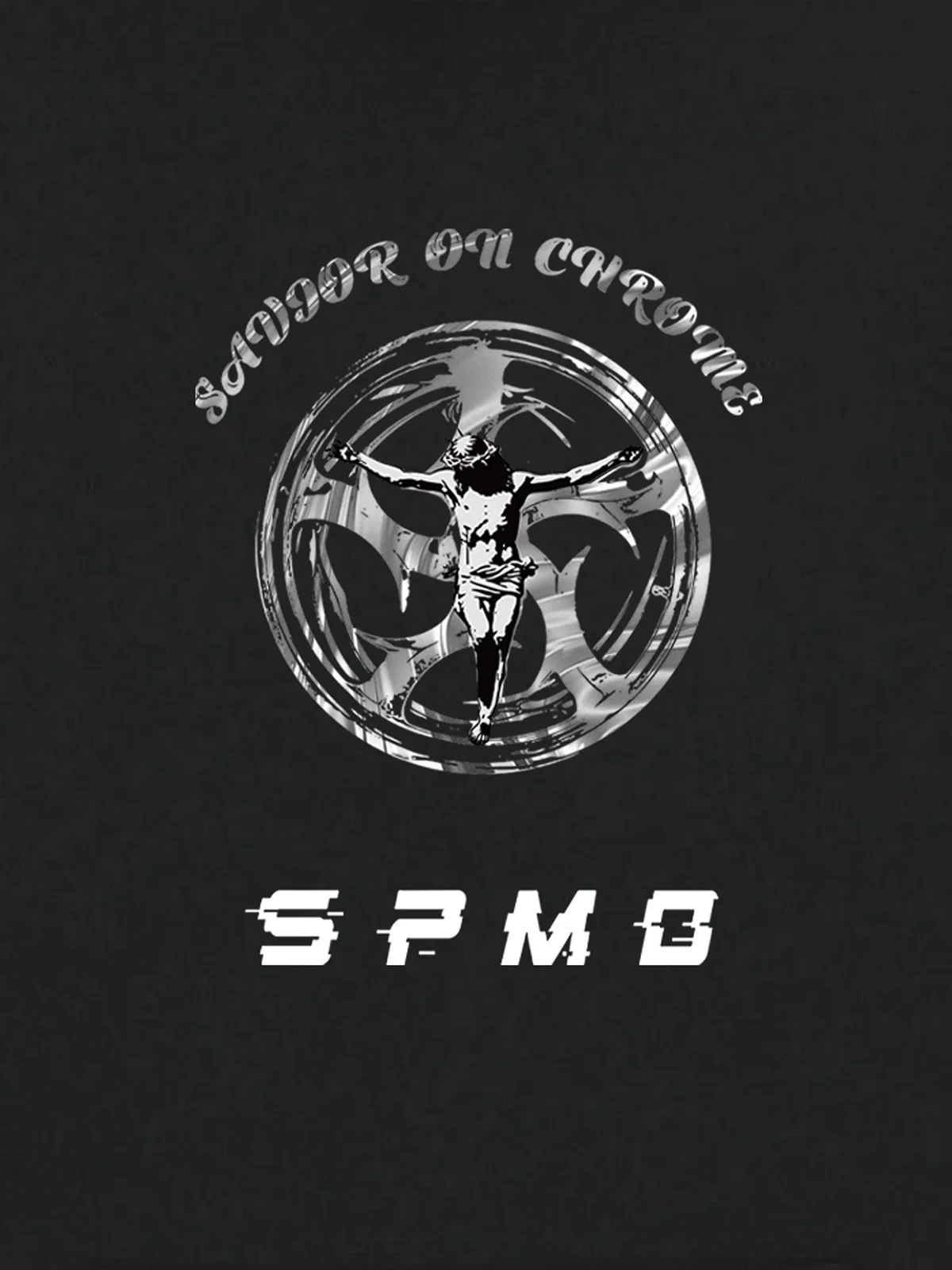 SAVIOR ON CHROME Graphic Hoodie