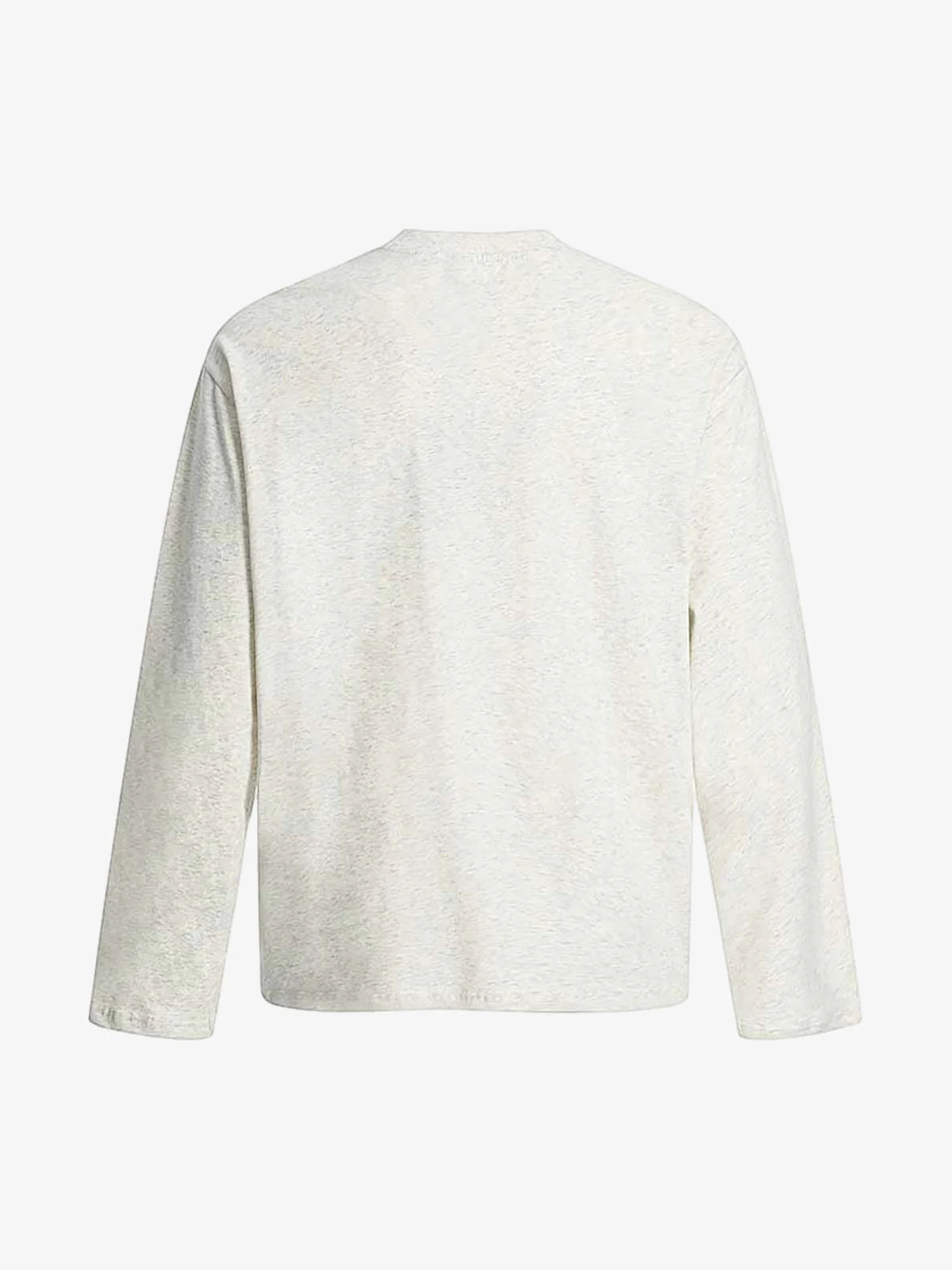 Hand-painted Cartoon Characters Printed Long-Sleeved T-Shirt