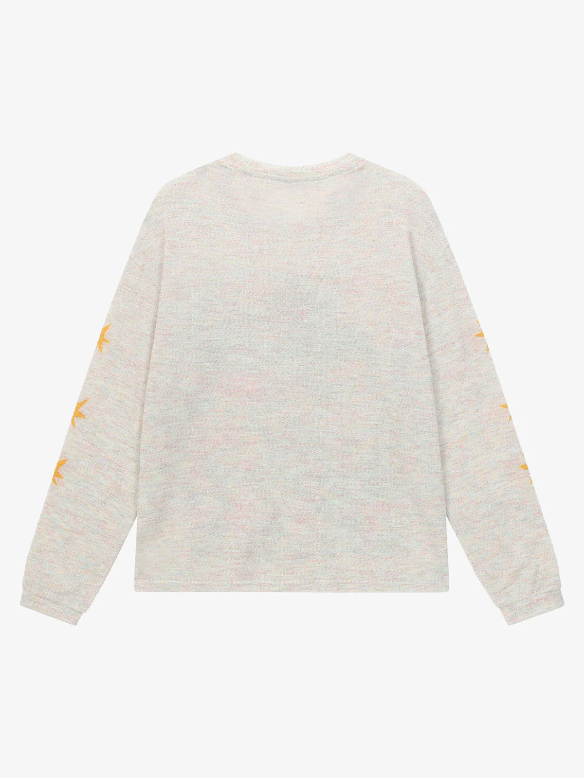 Village Hand-Drawn Colorful Print Long Sleeve T-Shirt