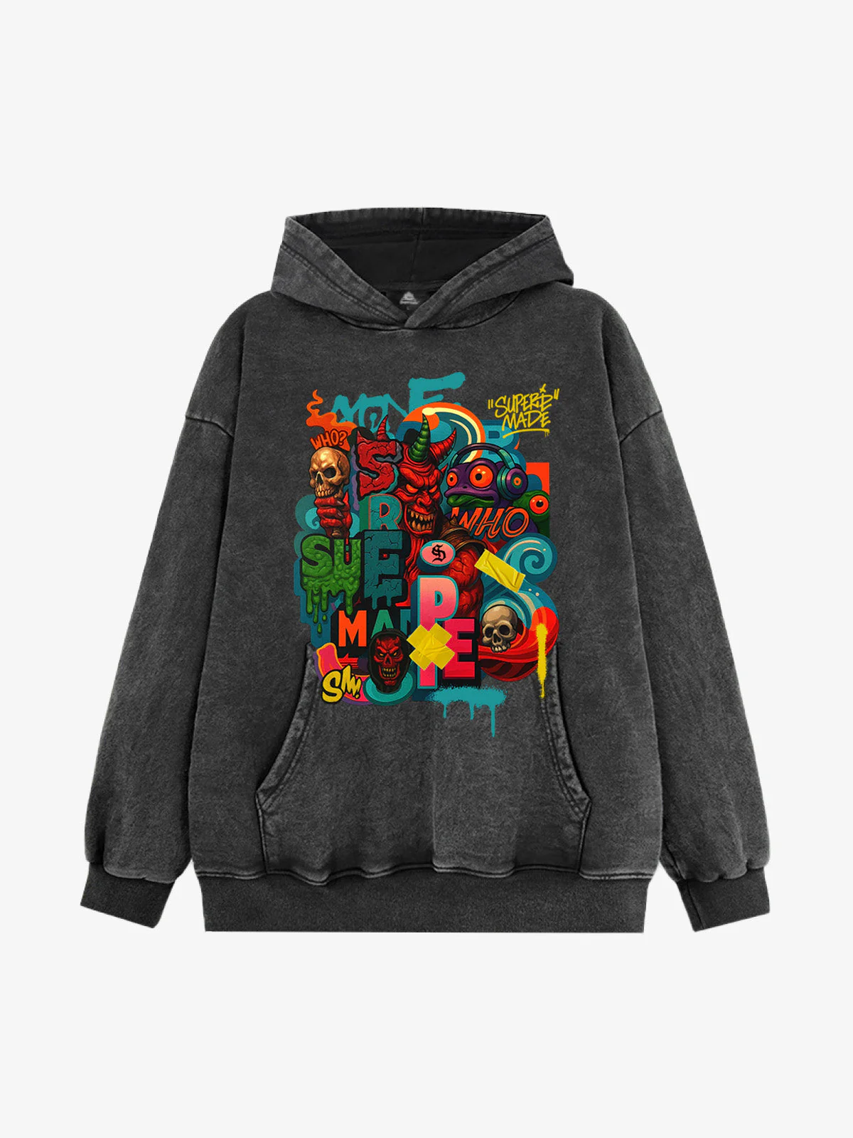 Devil Street Graffiti Carnival Hoodie