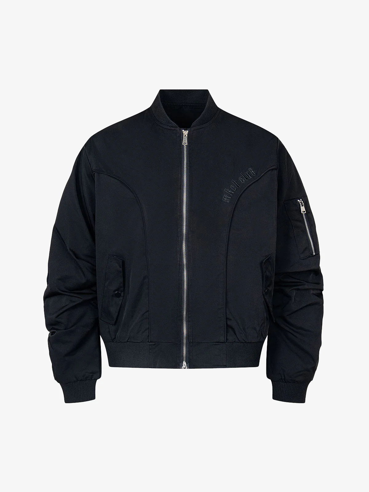 Retro Deconstructed Bomber Jacket