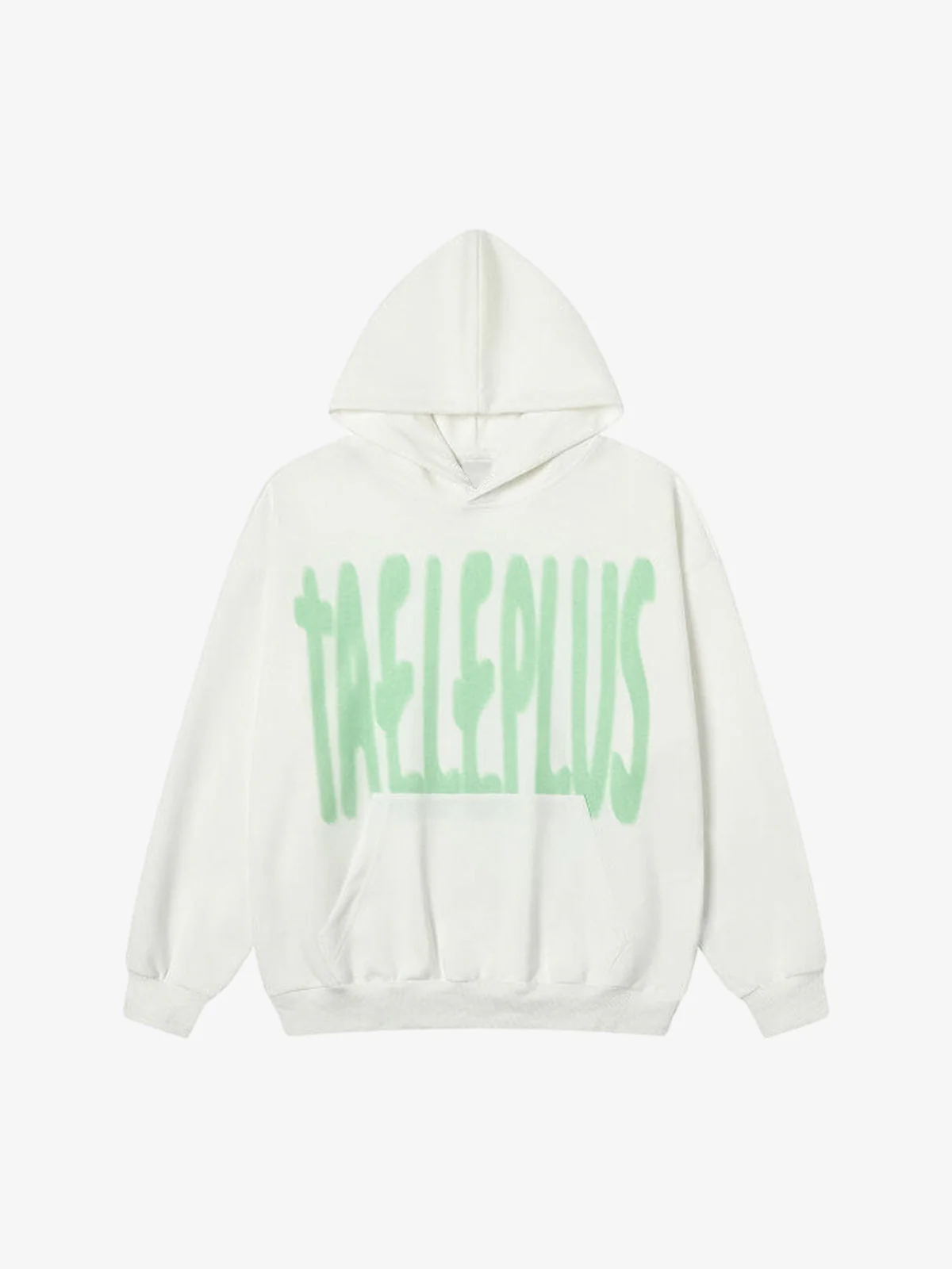 Street Graffiti Letter Print Hoodie