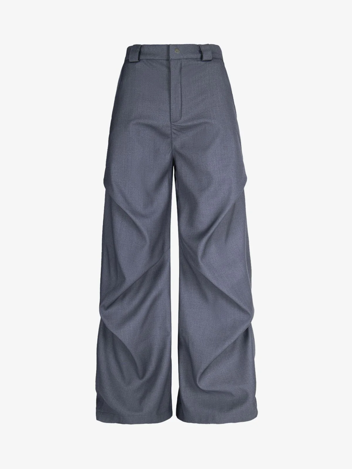 Woven Retro Cleanfit Pleated Drape Pants