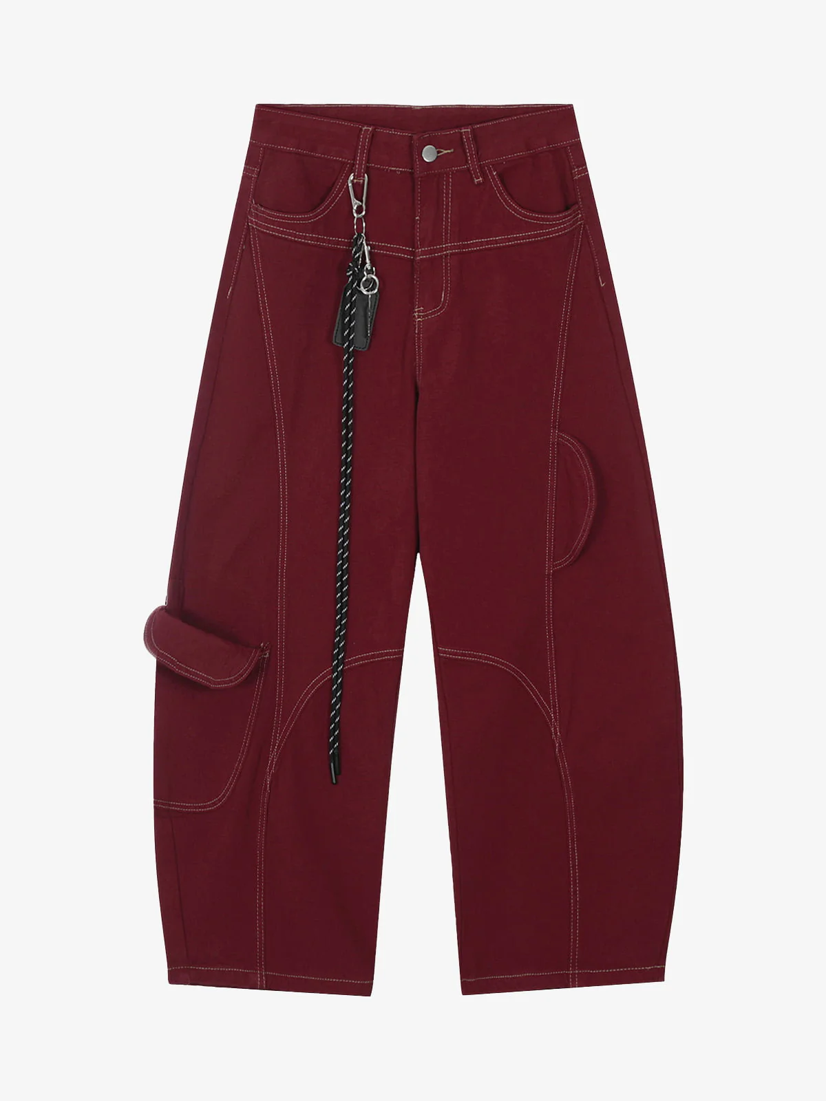 Retro Cargo Barrel Pants