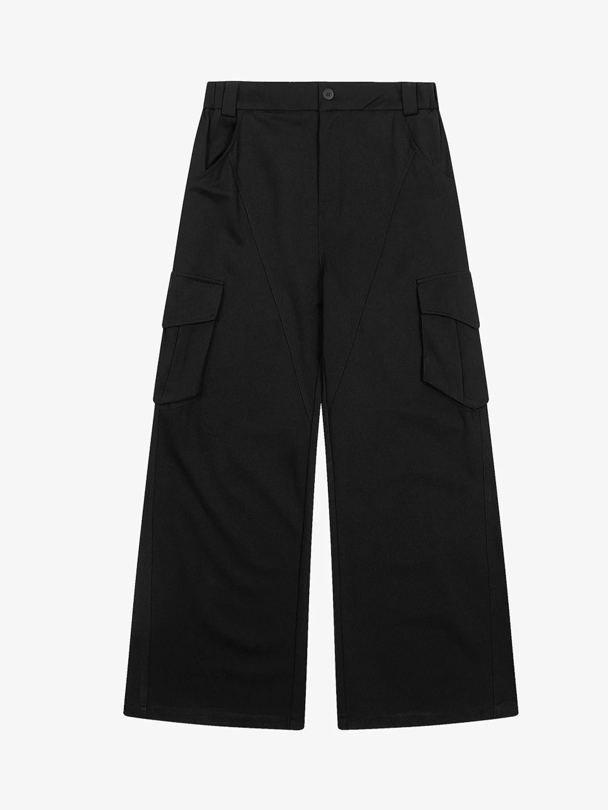 Vintage Spliced Pocket Design Cargo Pants