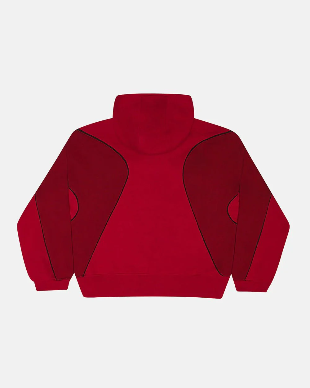 RUSH ZIPPER HOODIE RED