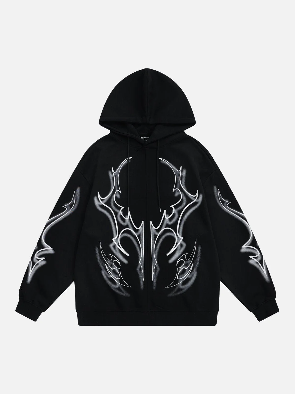 Blurring Print Hoodie
