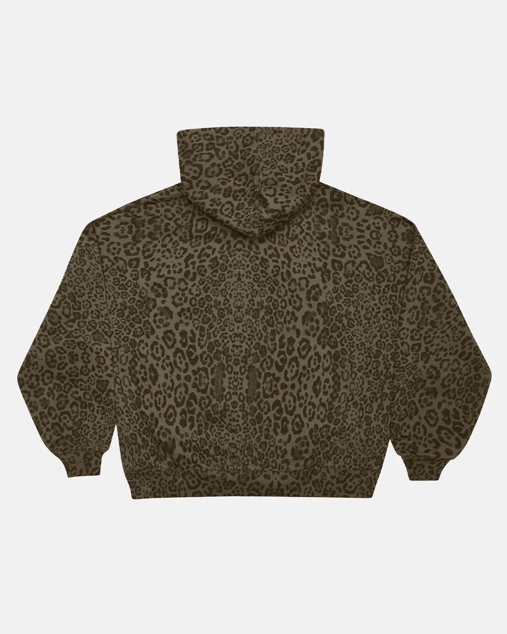 NOCTURNE BEAST ZIP HOODIE BROWN