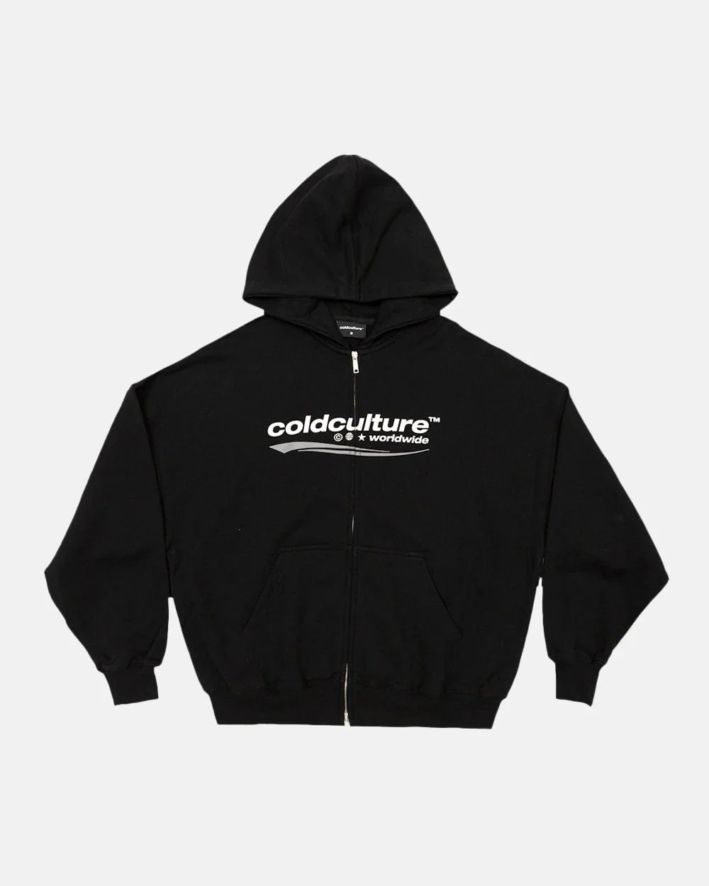 ENTERPRISE ZIP HOODIE BLACK