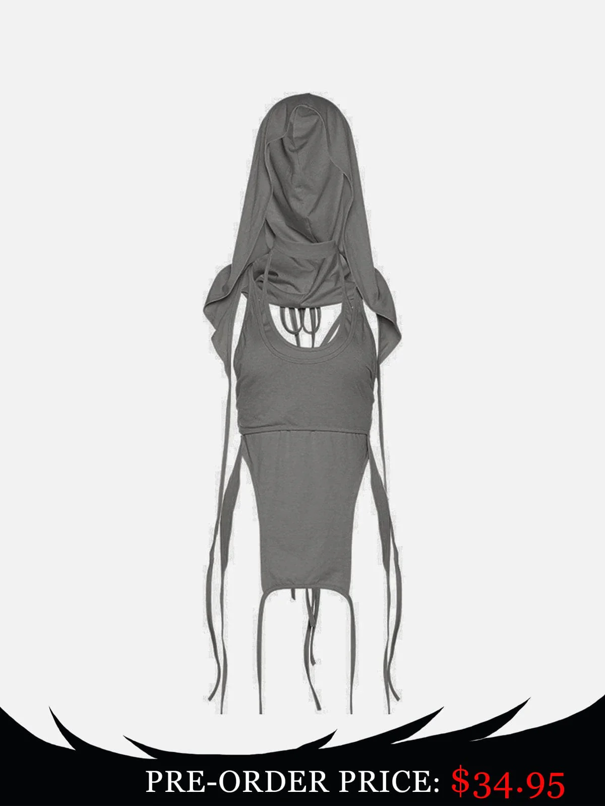 Irregular Strap Vest Available for Pre-OrderThis item will be available soon