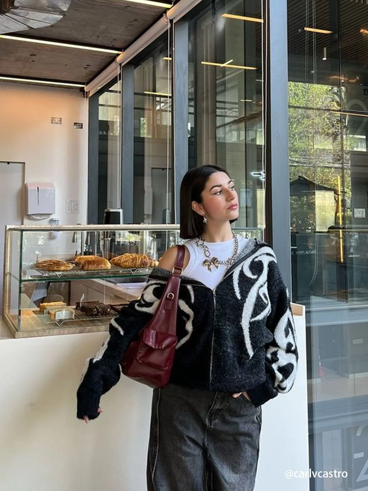 Flame Graphic Hoodie