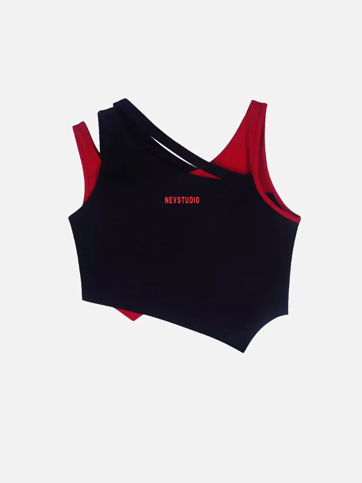 Irregular Strap Cut-Out Vest