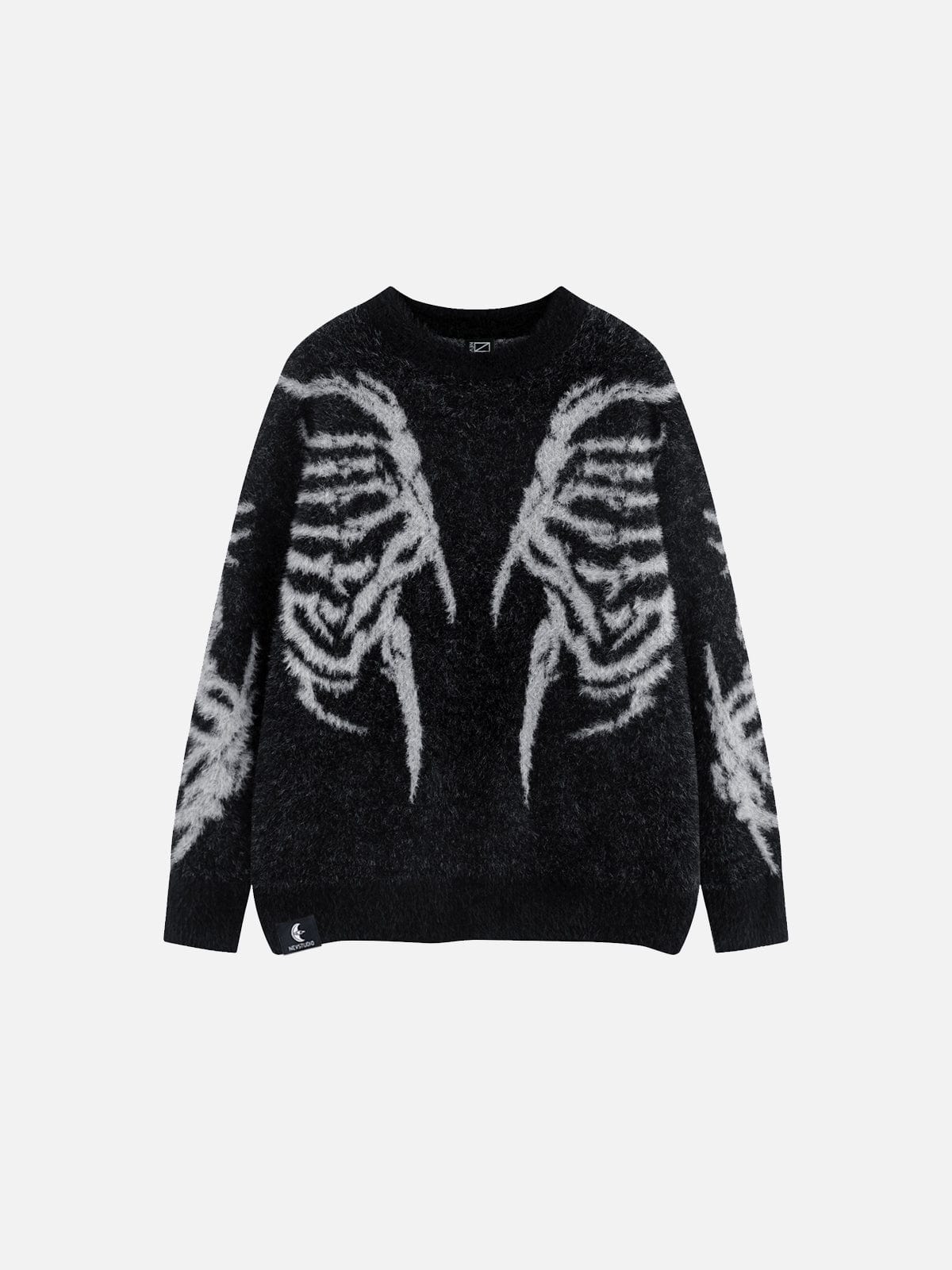 Skeleton Jacquard Sweater