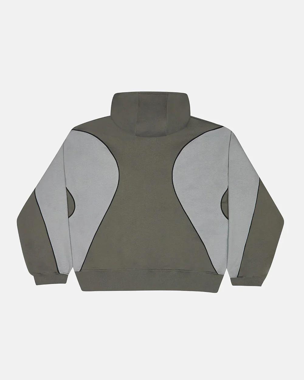 RUSH ZIPPER HOODIE GREY