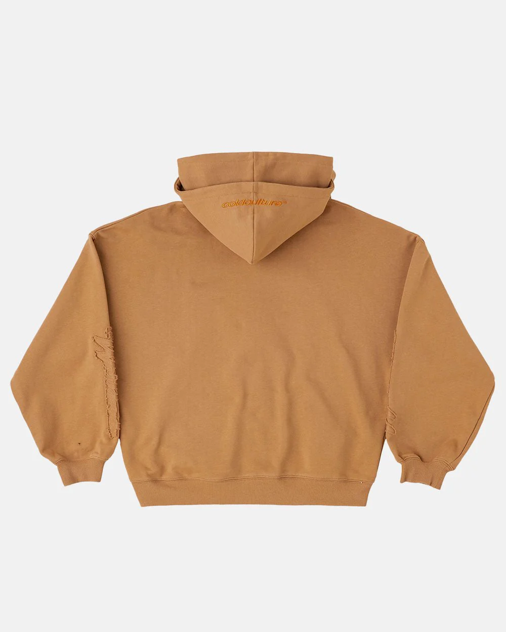 NO RULES ZIP HOODIE LIGHT BROWN