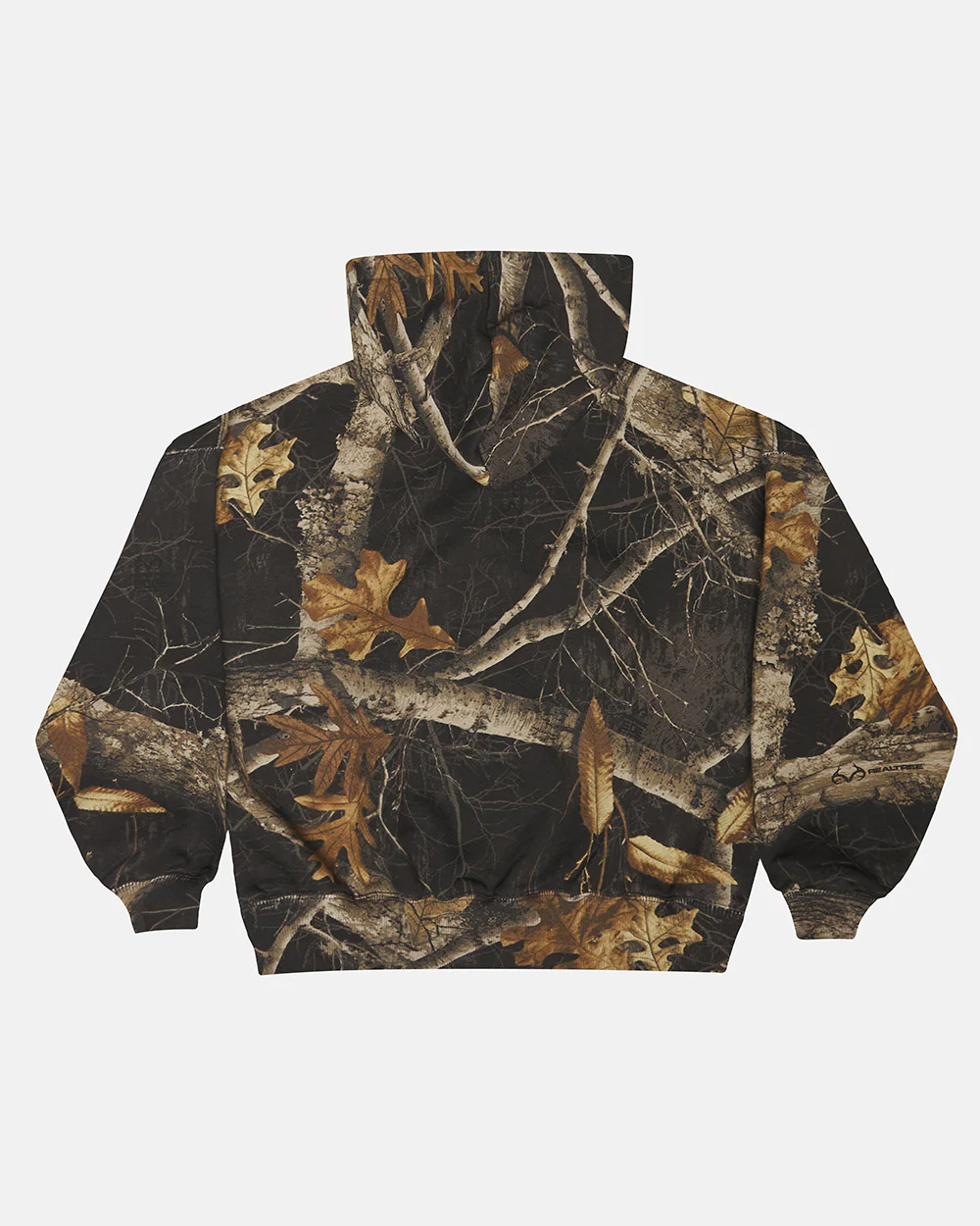 ZIP HOODIE REALTREE BLACK