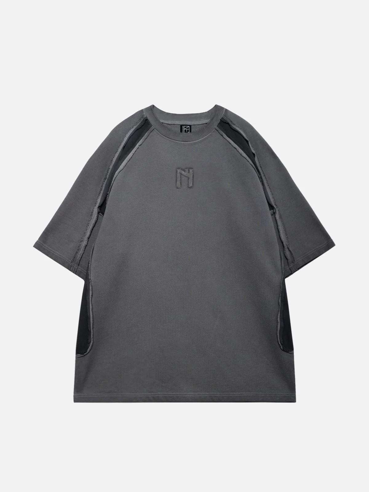 Patchwork Embroidered Casual Tee