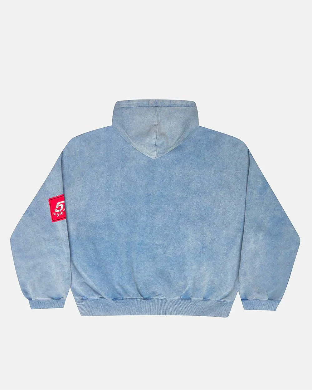 WALKER ZIP HOODIE WASHED INDIGO