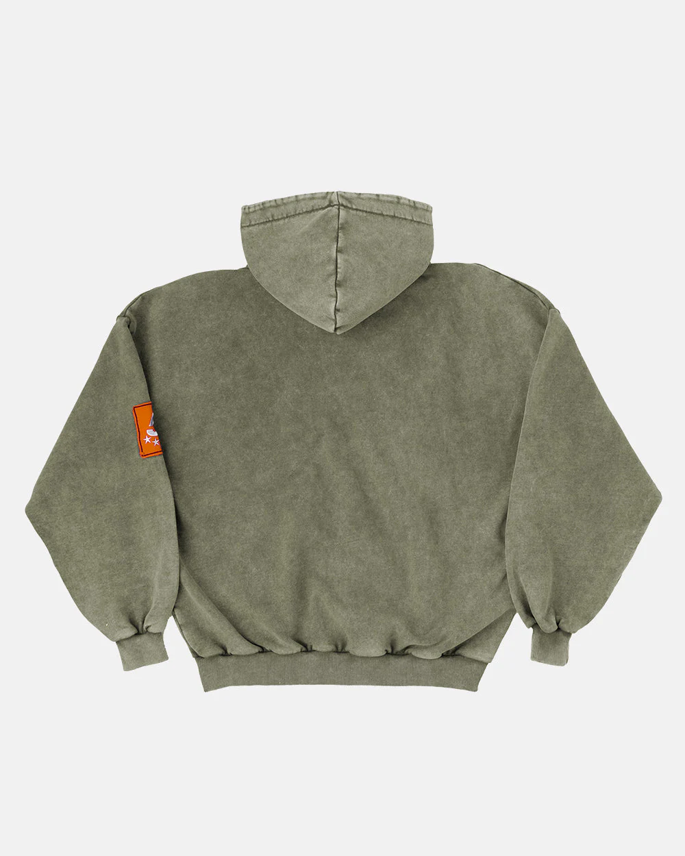 WALKER ZIP HOODIE WASHED GREEN