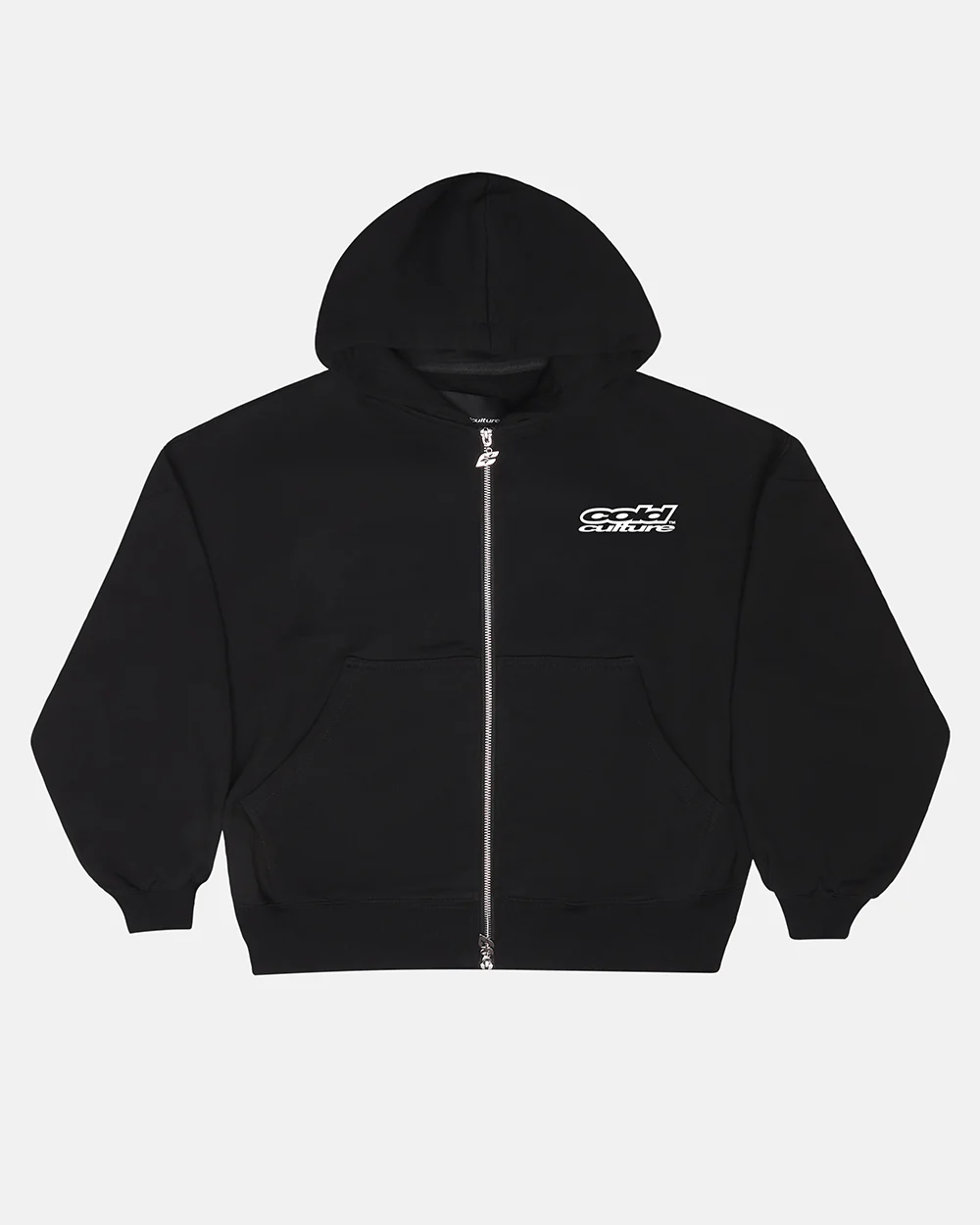 LOLLIPOP ZIP HOODIE BLACK