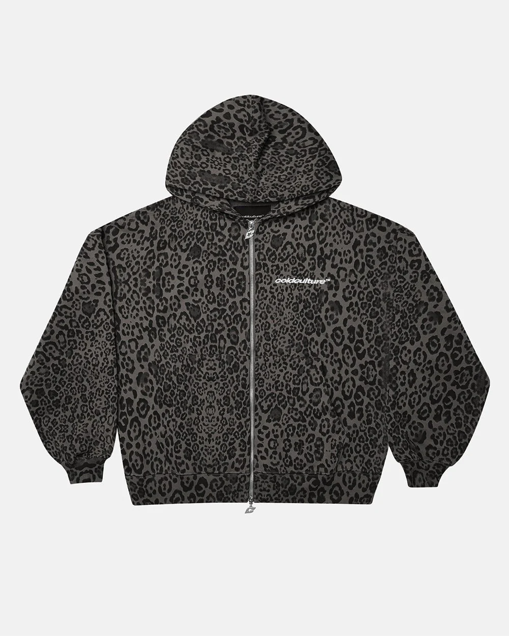 NOCTURNE BEAST ZIP HOODIE DARK GREY