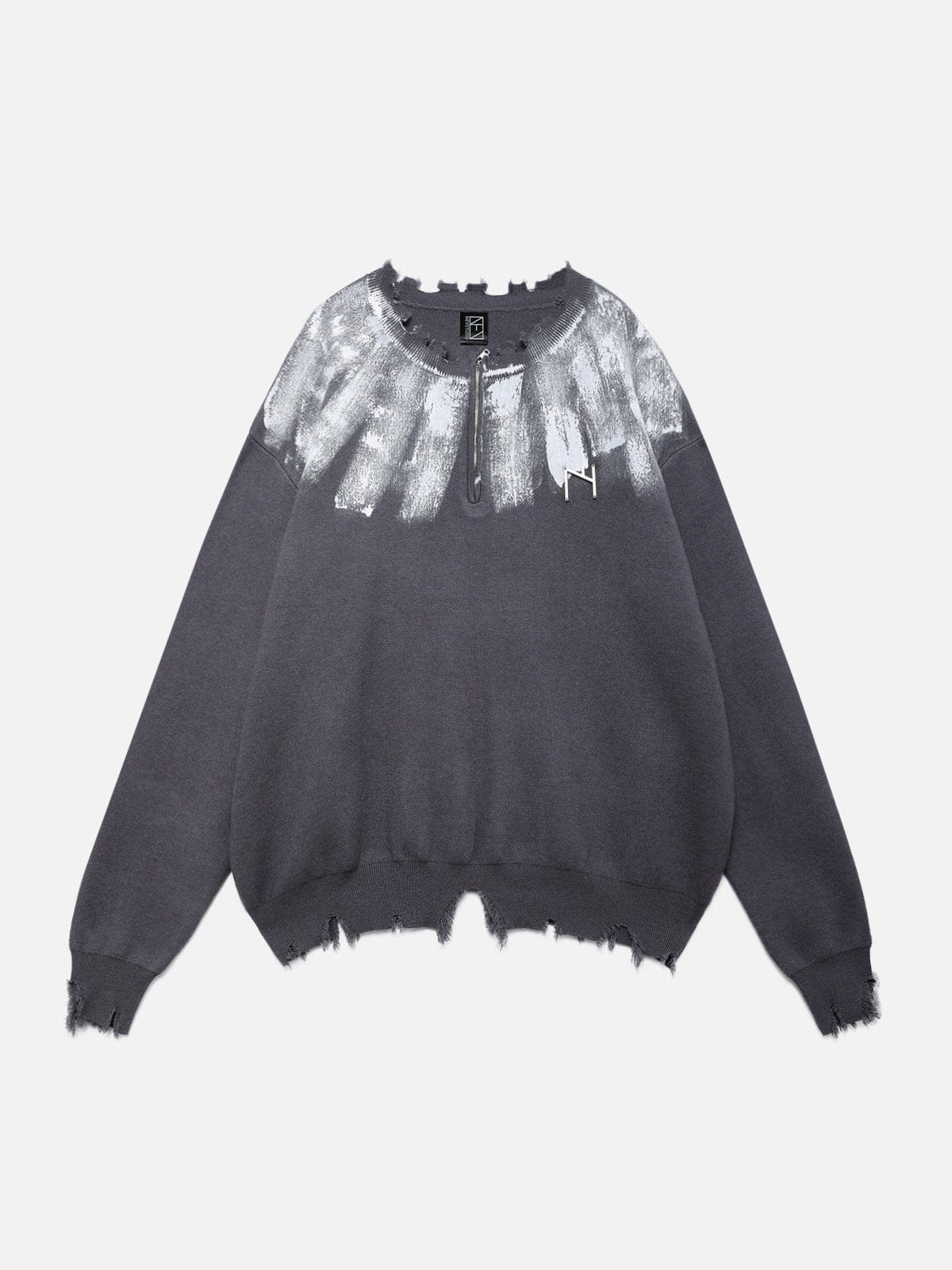 Handcrafted Spray Painting Sweater